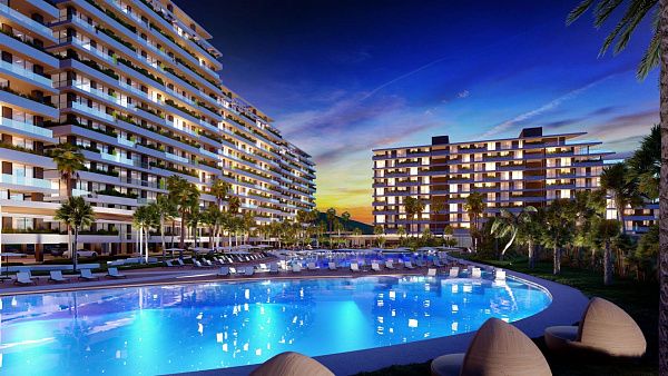 Студия 41 м2 в 600 метрах от пляжа Лонг-Бич