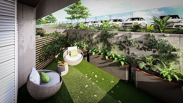 2-комнатные апартаменты 50 м2 с террасой 10 м2 всего в 250 метров до моря!