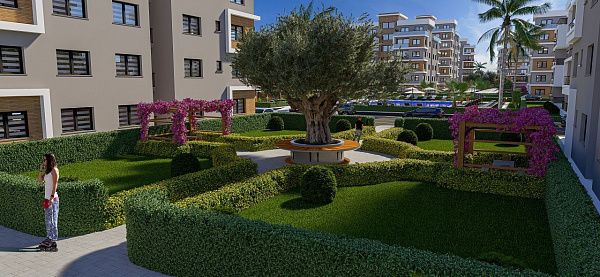 Квартира Penthouse 3+1( 150 м2 ) в  красивом комплексе в Гечиткале