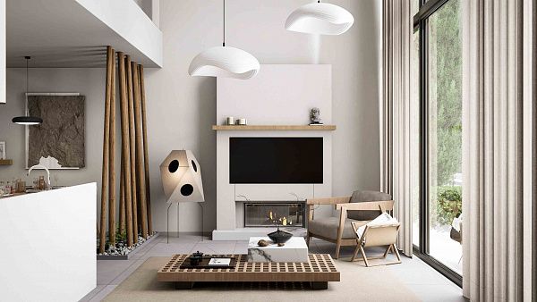 2-комнатные апартаменты loft 98м2 с балконом