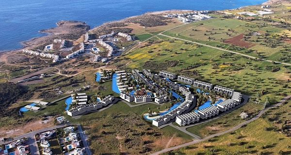 Студия 43 м2 в комплексе с частным пляжем