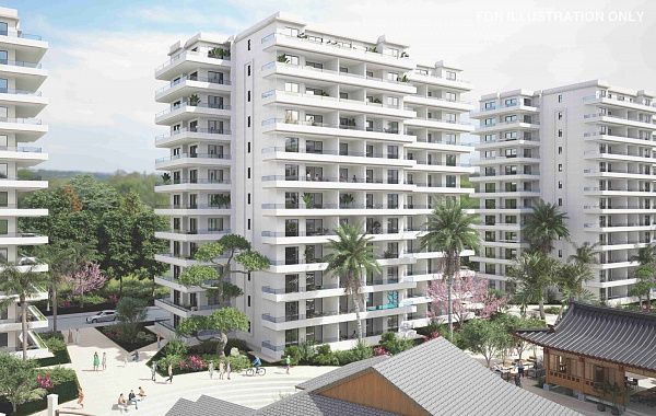 2-комнатные апартаменты 60м2 с балконом 11м2