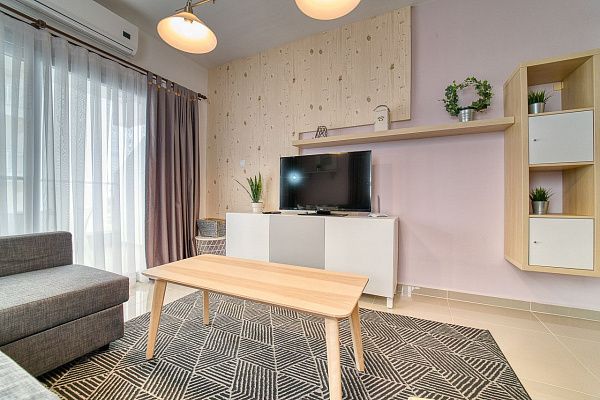 2-комнатные апартаменты 60 м2 + 11 м2 балкон В СПА-комплексе в 600 метрах от песчаного пляжа