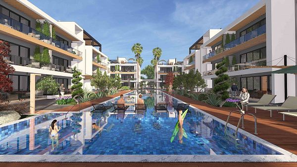 3-комнатные апартаменты 114м2 с террасой 14м2 
