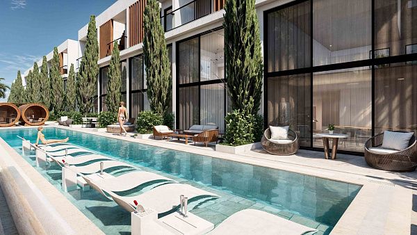 Студия penthouse 50м2 с террасой на крыше 45м2