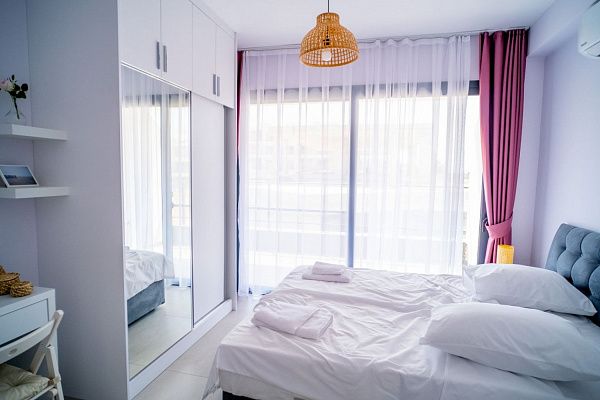 3-комнатные апартаменты 92 м2 с балконом 12 м2 в одном из самых красивых комплексов в Эсентепе