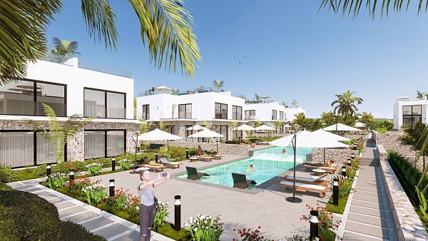 Квартира Penthouse 2+1 Loft 80 м2 в новом комплексе в Бахчели