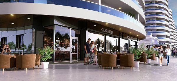 Квартира студия 45 м2 с террасой в элитном комплексе в 800 м от пляжа long beach
