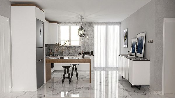 3-комнатные апартаменты 75 м2 + 38 м2 терраса в элитном комплексе в 300 метрах от пляжа