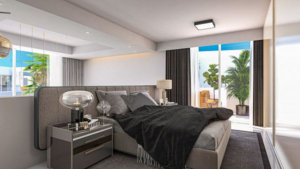 3-комнатные апартаменты loft 125 м2 с террасой в Енибоазичи