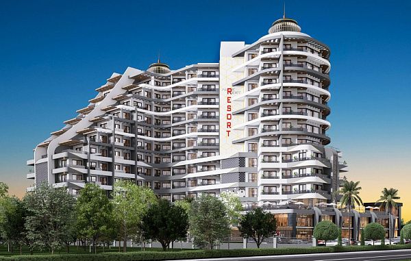 2-комнатные апартаменты 82м2 с садом на первой береговой линии