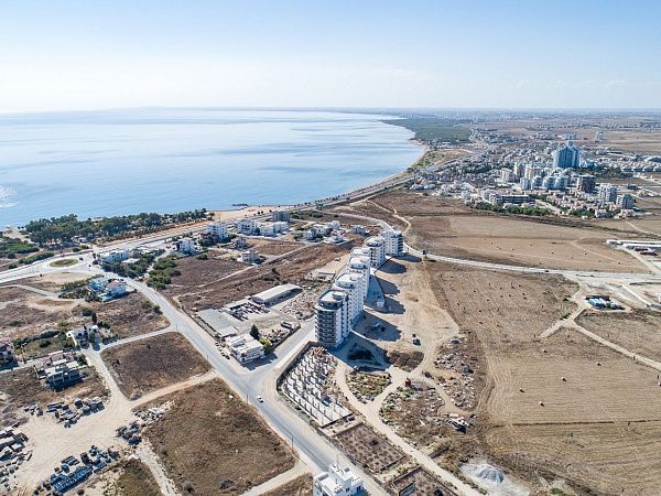 2-комнатные апартаменты 60 м2 с мебелью в 250 метрах от песчаного пляжа