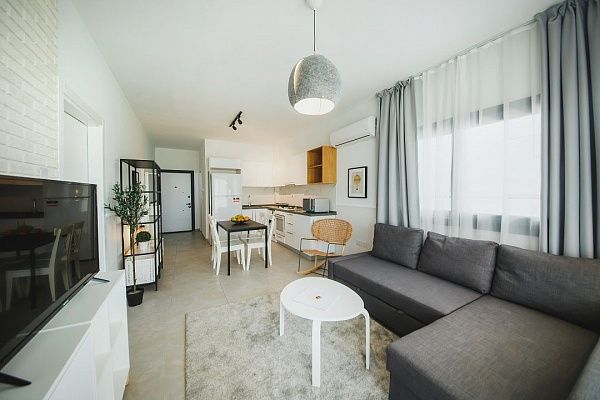 2-комнатные апартаменты 63 м2 в 300 метрах от песчаного пляжа