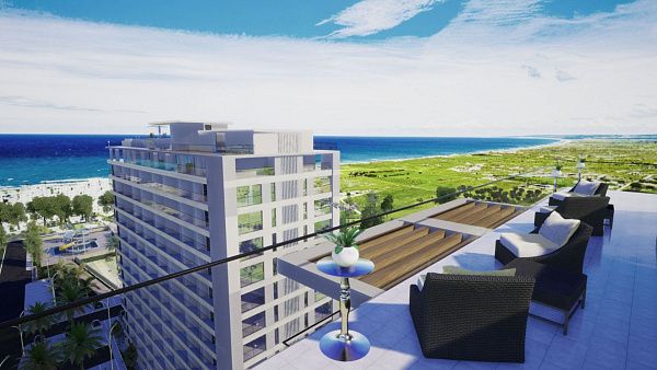 2-комнатные апартаменты 50 м2 с террасой 10 м2 всего в 250 метров до моря!