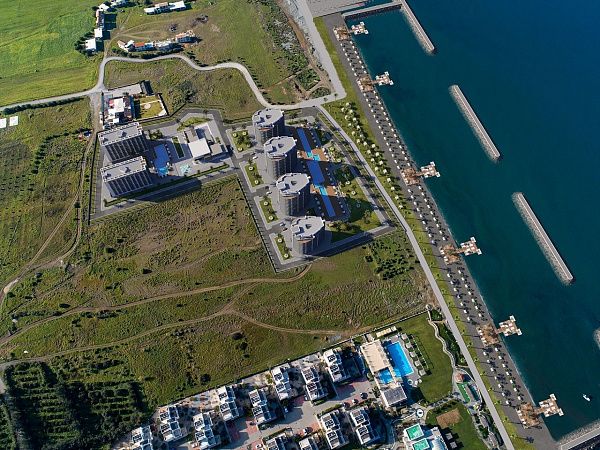 Уютная студия 36 м2 в новом комплексе  в 150 метрах от пляжа