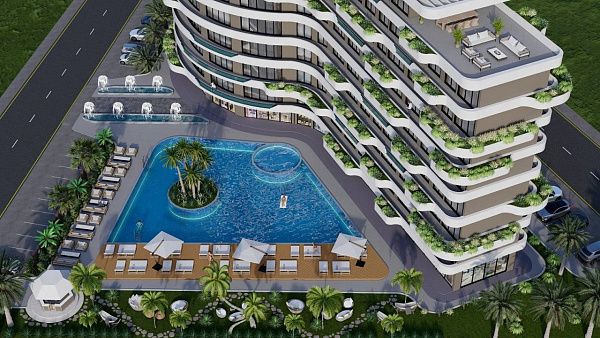 2 комнатная квартира (78м2) в 700 метрах от песчаного пляжа