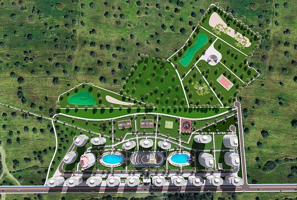 Квартира 1+1 (86 м2) с террасой в элитном комплексе в  800 м от пляжа long beach