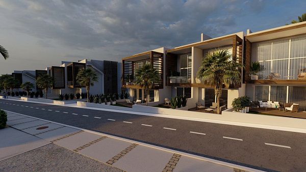 3-комнатные апартаменты 90 м2 с садом в новом комплексе в Эсентепе