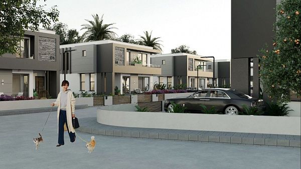 Красивая вилла (4+1) 199 м2 в Чаталкее