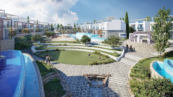 3-комнатная квартира 71м2 с собственным садом и террасой 10 м2 в Лапте