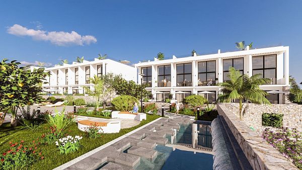 Квартира Penthouse 2+1 Loft 80 м2 в новом комплексе в Бахчели