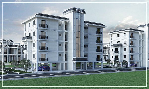Трехкомнатная квартира 108 м2 с большой террасой в Боазе