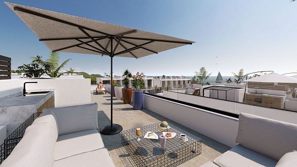 Квартира Penthouse 2+1 Loft 80 м2 в новом комплексе в Бахчели