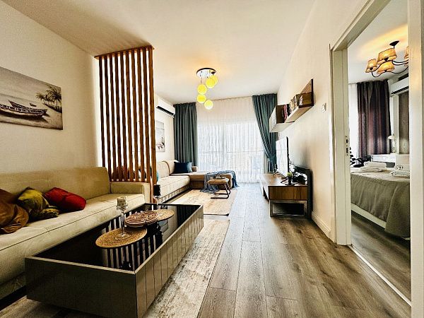 2-комнатные апартаменты 65 м2 с террасой 15 м2 в курортном комплексе