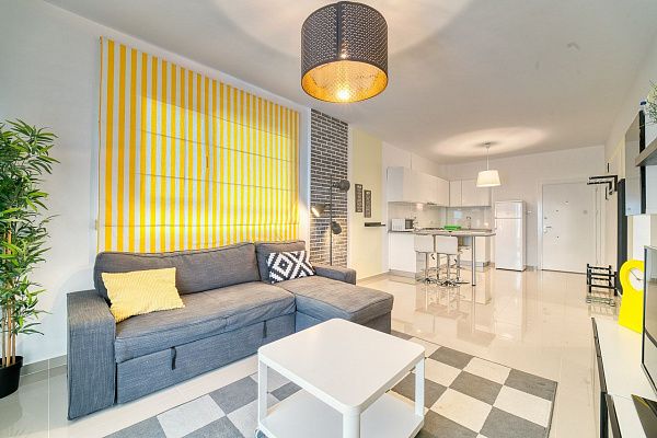 3-комнатные апартаменты 79 м2 с балконом 15 м2 в СПА-комплексе в 600 метрах от песчаного пляжа