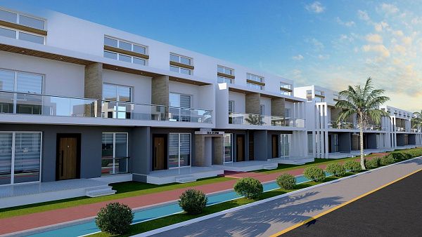 Квартира 1+1 Loft 61 м2 в красивом комплексе рядом с песчаным пляжем 