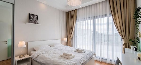 4-комнатный пентхаус 173 м2 с террасой на крыше 80 м2 в курортном комплексе