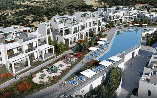 3-комнатные апартаменты 88 м2 с террасой 40 м2 в элитном комплексе в 150 метрах от собственного пляжа