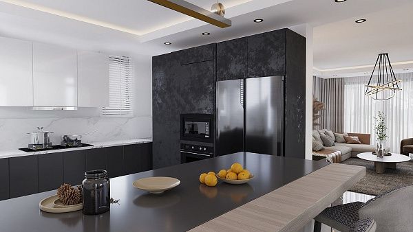 2-комнатные Loft апартаменты 66 м2 в 5 минутах от моря 