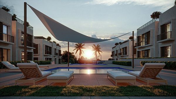 Квартира 2+1 Penthouse 125 м2 c террасой 45 м2 в новом комплексе в Алсанджаке