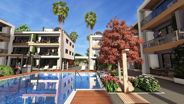 3-комнатные апартаменты 114м2 с террасой 14м2 