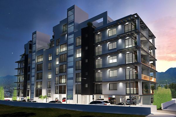 4-комнатная квартира  (Пентхаус 165 м2 ) с террасой 35 м2 в Кирении