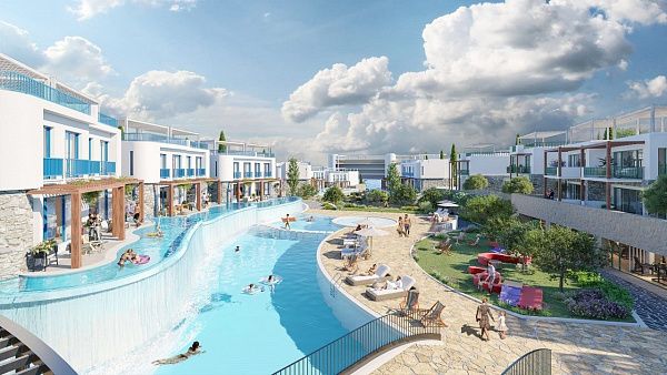 3-комнатная квартира 71м2 с собственным садом и террасой 10 м2 в Лапте
