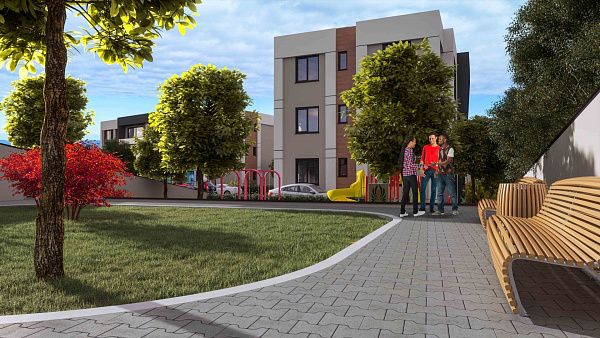 4-комнатные апартаменты 120 м2 с террасой на крыше 