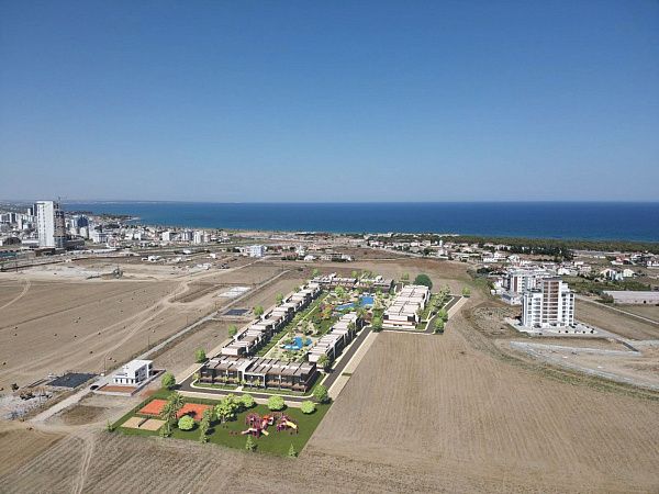 2-комнатный loft-пентхаус 99 м2 с террасой на крыш 68 м2 в Искеле
