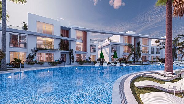 3-комнатные апартаменты loft 125 м2 с террасой в Енибоазичи