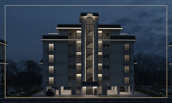 Двухкомнатный Penthouse 69 м2 с террасой в новом комплексе