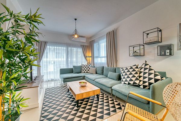 2-комнатные апартаменты 60 м2 + 11 м2 балкон В СПА-комплексе в 600 метрах от песчаного пляжа