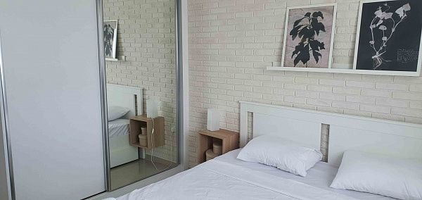 2-комнатные апартаменты 60 м2 с террасой 11 м2, с мебелью и техникой