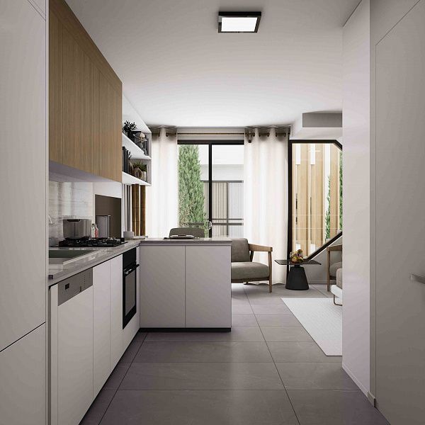 Студия penthouse 50м2 с террасой на крыше 45м2