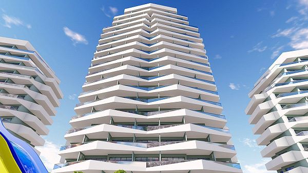 2-комнатные апартаменты 78м2 в 700 метрах от пляжа "Лонг бич"