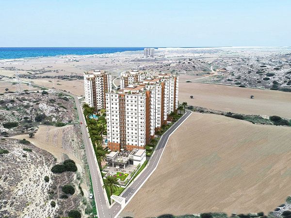 Студия 32м2 в новом комплексе в Боазе