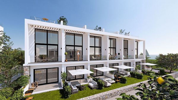 Квартира Penthouse 2+1 Loft 80 м2 в новом комплексе в Бахчели