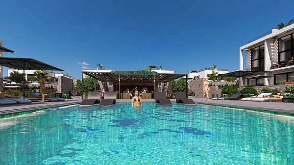 Квартира Penthouse 2+1 Loft 80 м2 в новом комплексе в Бахчели