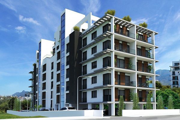 4-комнатная квартира  (Пентхаус 165 м2 ) с террасой 35 м2 в Кирении