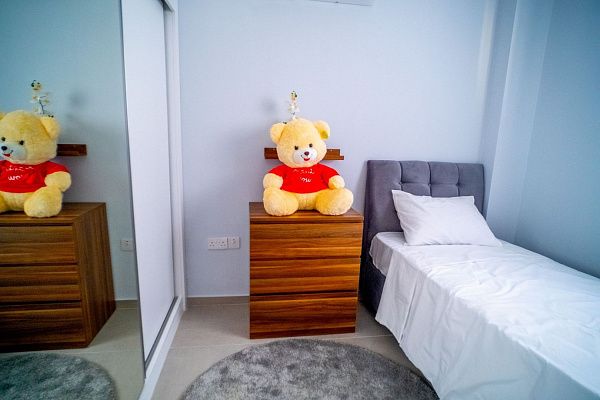 3-комнатные апартаменты 92 м2 с балконом 12 м2 в одном из самых красивых комплексов в Эсентепе